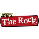 103.7 The Rock | Station Logo