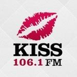 106.1 Kiss FM | Station Logo