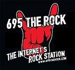 695TheRock | Station Logo