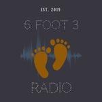 6 Foot 3 Radio | Station Logo