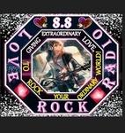 8.8 Love Rock Radio | Station Logo