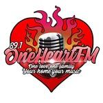 89.1 One Heart FM | Station Logo