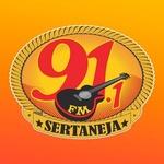 91 Sertaneja | Station Logo