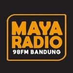 98 Maya FM Bandung | Station Logo