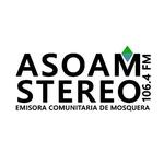 Asoam Stereo 106.4 FM | Station Logo