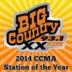 Big Country 93.1 - CJXX-FM | Station Logo