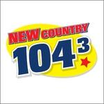 New Country 104.3 - KHTR | Station Logo