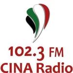 102.3 FM CINA Radio - CINA-FM | Station Logo