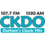 107.7 FM & 1580 AM CKDO - CKDO | Station Logo