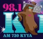 98.1 KBear - KYYA | Station Logo