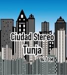 WOR FM Bogotá - Ciudad Stereo Tunja FM | Station Logo