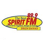 DXGN 89.9 Spirit FM Davao - DXGN | Station Logo