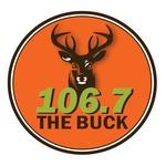 106.7 The Buck - WOKA-FM | Station Logo