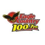 100.7 Eagle Country - KHOK | Station Logo