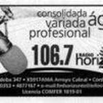 FM Horizonte 106.7 | Station Logo