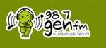 98.7 Gen FM Jakarta | Station Logo