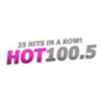 Hot 100.5 - WVHT | Station Logo