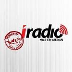 98.3 FM I-Radio Medan | Station Logo