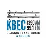 KBEC 1390AM/99.1FM - KBEC | Station Logo