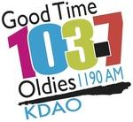 KDAO 1190 AM & 103.7 FM - KDAO | Station Logo