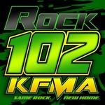 Rock 102 - KFMA | Station Logo