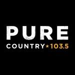 Pure Country 103.5 - CKHJ | Station Logo