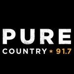 Pure Country 91.7 - CICS-FM | Station Logo