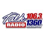 Talk Radio 106.3/1360 - KKBJ | Station Logo