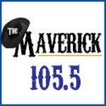 The Maverick 105.5 - KNAS | Station Logo