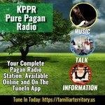 KPPR Pure Pagan Radio | Station Logo