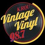 98.7 Vintage Vinyl - KRQU | Station Logo