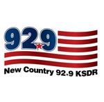 New Country 92.9 - KSDR-FM | Station Logo