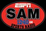 SAM 1240 AM - KSAM | Station Logo