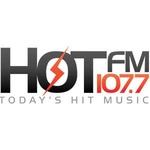 107.7 Hot FM - KWVN-FM | Station Logo