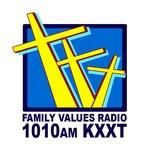 Family Values Radio 1010 - KXXT | Station Logo