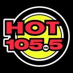 Hot 105.5 - CKQK-FM | Station Logo