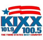 Kixx 100.5/101.9 - WXXK | Station Logo