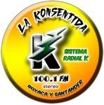 La Konsentida 100.1 | Station Logo