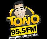 Toño 95.5FM - XHNAS | Station Logo