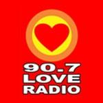 90.7 Love Radio - DZMB | Station Logo