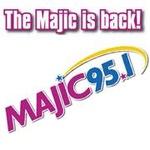 Majic 95.1 - WAJI | Station Logo