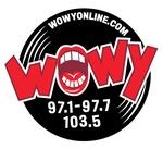 97.1 97.7 103.5 WOWY - WHUN-FM | Station Logo