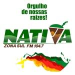 Nativa Zona Sul Fm 104.7 | Station Logo