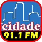 Rádio Cidade 91.1 FM | Station Logo