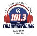 Rádio Cidade das Águas 101,3 FM | Station Logo