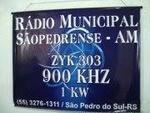 Rádio Municipal Saopedrense | Station Logo