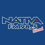 Nativa FM Litoral | Station Logo