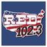 Red 102.3 - WCAT | Station Logo