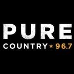 Pure Country 96.7 - CHVR-FM | Station Logo