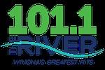 101.1 The River - KRIV-FM | Station Logo